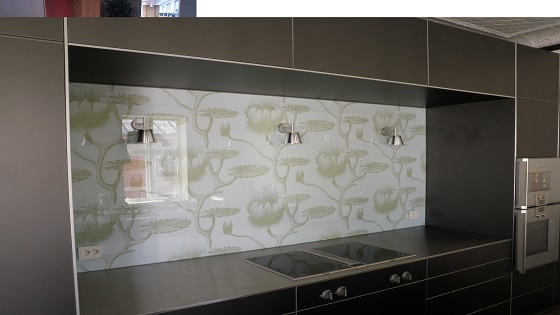 Glass Over Kjokkenbenk Glass Kjokken Glassplate